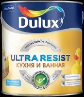 Краска интерьерная DULUX Ultra Resist полуматовая 2.5 л