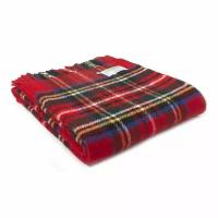 плед Tweedmill 150х183 см, Royal Stewart, шерсть