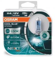 Лампа галогенная Osram Cool blue Intense H4 12V 60/55W, 2 шт