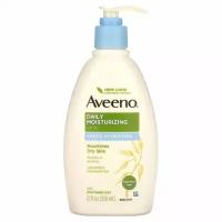 Aveeno, Active Naturals, ежедневный увлажняющий лосьон для тела, без отдушки, 12 жидк. унц. (350 мл)