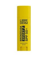 Librederm bronzeada sport стик для губ и лица солнцезащитный spf50+ 4,8 гр