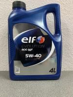Синтетическое моторное масло ELF Evolution 900 NF 5W-40, 4 л, 1 шт