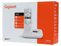 Беспроводной аналоговый телефон белый Gigaset A690 A ws
