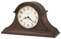 Настольные часы HOWARD MILLER, кварцевые, треугольные, коричневые, 630-122
