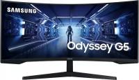 Монитор 34 Samsung LC34G55TWWIXCI черный VA LED 1ms 21:9 HDMI 3440x1440