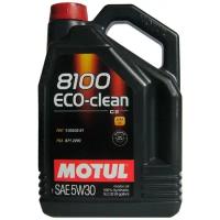 Моторное масло Motul 8100 Eco-clean 5W-30 синтетическое 5 л