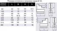 Кулачки обратные d200 к патронам серии К12 \