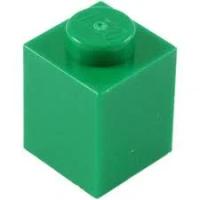 Lego Education Кирпич 1 х 1, зеленый (3005 / 300528) 50 шт