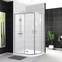 Уголок душевой BelBagno Uno-195 1200x900x1950 UNO-195-RH-2-120/90-C-Cr