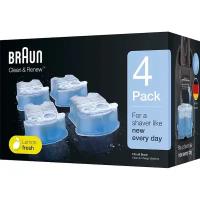 Картридж Braun CCR4 Clean & Renew, 4 шт 4210201072447