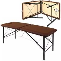 Складной массажный стол Heliox (Гелиокс) WN185, коричневый