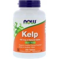 NOW Kelp 150 mcg (200 таб) - Йод 200 таблеток