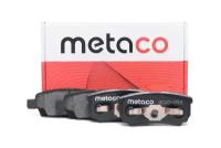 Колодки тормозные задние дисковые к-кт Metaco 3010004