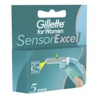 Gillette Кассеты сменные Gillette Mach 3 Sensor Excel for Women (5) 20 гр, 1 шт (2 штуки)