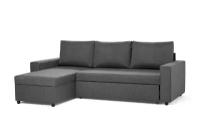 Угловой диван-кровать Hoff Торонто, универсальный угол, цвет темно-серый