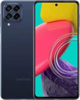 Смартфон Samsung SM-M536 Galaxy M53 256Gb 8Gb синий моноблок 3G 4G 2Sim 6.7
