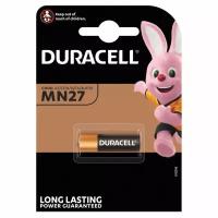 Батарейка алкалиновая Duracell Alkaline MN27, 1 шт