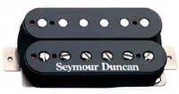 SEYMOUR DUNCAN SH-6N DUNCAN DISTORTION NECK Звукосниматель для электрогитары, хамбакер, черный, нек, один ряд регулируемых сердечников под отвертку. Магниты: Ceramic Bar Сопротивление: 12.7 k Резонансная частота: 6.5 KHz Шумоподавление: Да Звуковые х