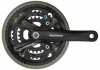 Система 3-48 Shimano EFCM361E888CL ACERA 21-24ск. 48/38/28 175мм смен. зв. черная инд. уп