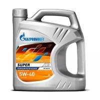 Моторное масло Gazpromneft Super 5W-40, 4 л