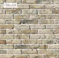 304-10 Искусственный камень White Hills Лондон брик молочный плоскостной Норм шир шва 1,2см