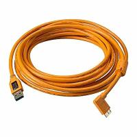 Кабель Tether Tools TetherPro USB 3.0 to Micro-B Right Angle 4.6m Orange (CU61RT15-ORG)