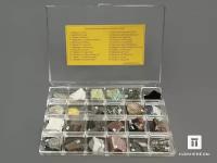 Коллекция минералов и горных пород (24 образца, состав №1)