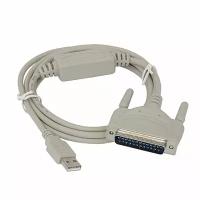 Адаптер USB2.0 - COM DB25M Gembird/Cablexpert UAS112