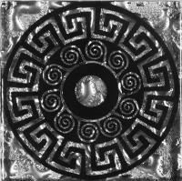Декор напольный Росмозаика Напольные вставки Греция платина 66x66 мм (Керамическая плитка для пола)