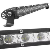 Светодиодная балка Slim series 36 CREE XBD 108W Flood - широкий луч