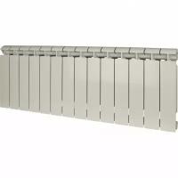 Биметаллический секционный радиатор GLOBAL Style Extra 350, 14 секций, белый