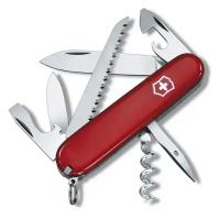 Нож Victorinox Camper, 91 мм, 13 функций, красный