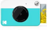 Цифровая камера мгновенной печати Kodak Printomatic - полноцветная печать на фотобумаге ZINK 2 x 3 дюйма (синяя) на липкой основе (синяя) бумага НЕ входит в комплект