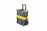 Ящик-тележка STANLEY STST1-80151 Essential Rolling Workshop, 63x46x28.5 см, 18'', черный