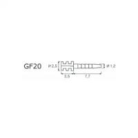 Анкерный титановый штифт IKT-GF20-V
