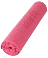 Коврик УТ-00018903 для йоги и фитнеса FM-101 PVC 173x61x0,6 см розовый STARFIT