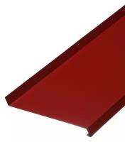 Отлив для окон и фундамента металлический Ral 3005 (винно-красный) глубина 200 мм. длина 2000 мм