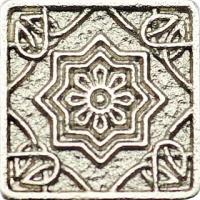 Декор напольный Kavarti Бронзовые и никелевые вставки Maghrib Nickel 3x3 30x30 мм (Керамическая плитка для пола)