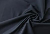 Ткань темно-синий шерстяной поплин