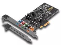 Звуковая карта Creative Sound Blaster Audigy FX PCI-eX int. Retail 70SB157000000