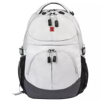 Рюкзак B-PACK S-07 (БИ-ПАК) универсальный, уплотненная спинка, облегчённый, белый, 46х32х15 см, 226954