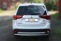 Защита задняя для mitsubishi outlander 2015- d 60,3 mitout-15.07