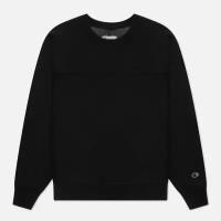 Женская толстовка Champion Reverse Weave Garment Dyed Crew Neck Regular Fit чёрный, Размер S