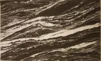 Гибкий камень Мрамор черный 075, 0,95х2,7 м
