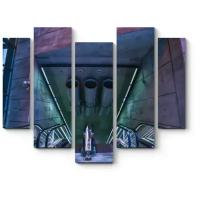 Модульная картина Picsis Современный эскалатор в метро (101x82)