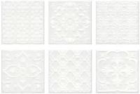 Керамическая плитка KERAMA MARAZZI Суррей белый 5226 для стен 20x20 (цена за 1.2 м2)