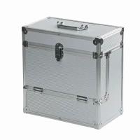 Кейс для виниловых пластинок Retro Musique Aluminium LP Vinyl Storage Case Silver