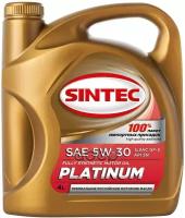 SINTEC Sintec Масло Моторное Sintec Premium Sae 5w-30 Ilsac Gf-5 Api Sn, 4 Л