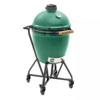 Big Green Egg Керамический гриль Big Green Egg L Large (большой), 46 см, на ножках с рукояткой