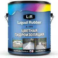 Жидкая резина Liquid Rubber A-205 5кг Универсальная цветная гидроизоляционная мастика для кровли
